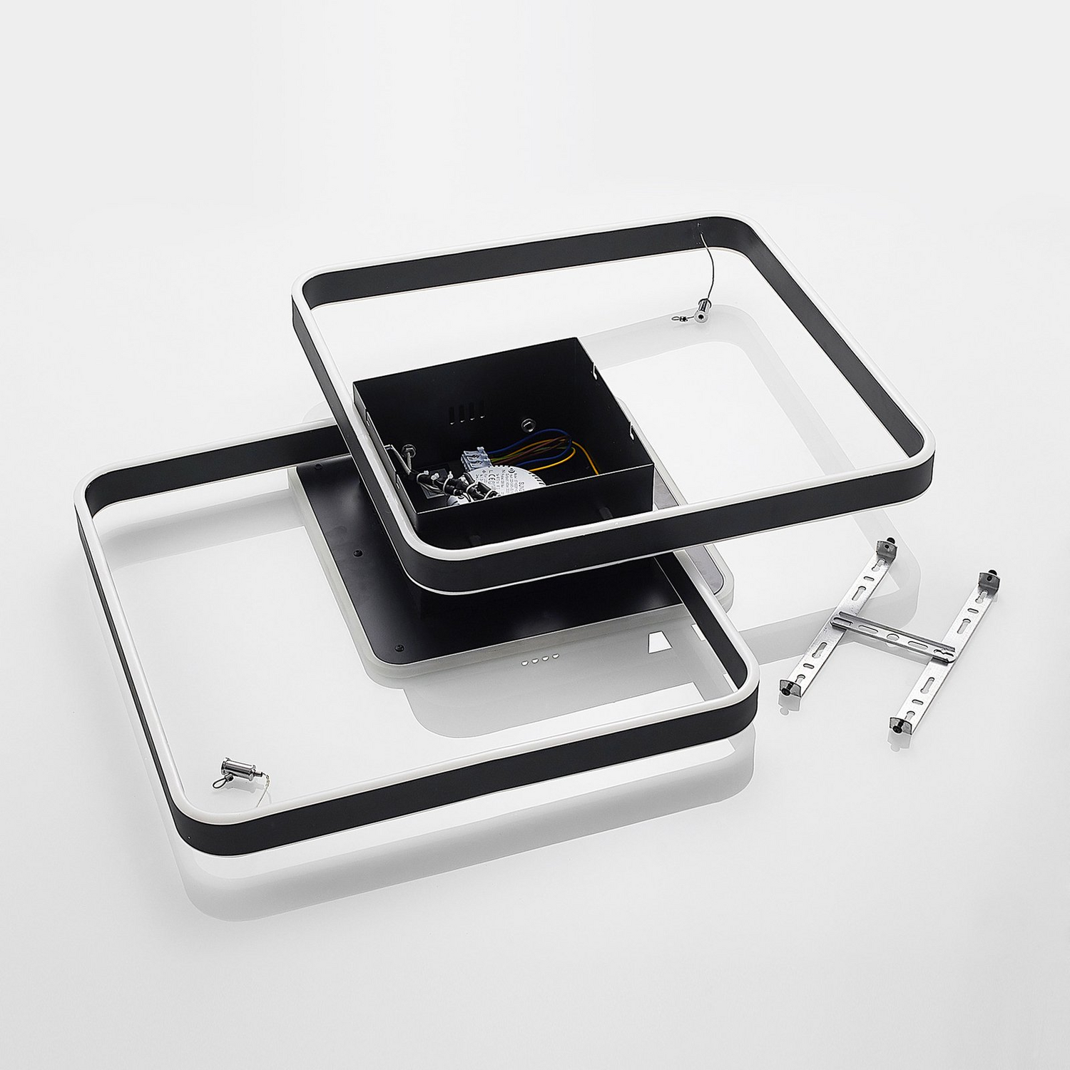 B-Ware Lucande Kadira Led Deckenlampe Lampe Deckenbeleuchtung Schwarz 70 Cm Leuchte - 4251911710366