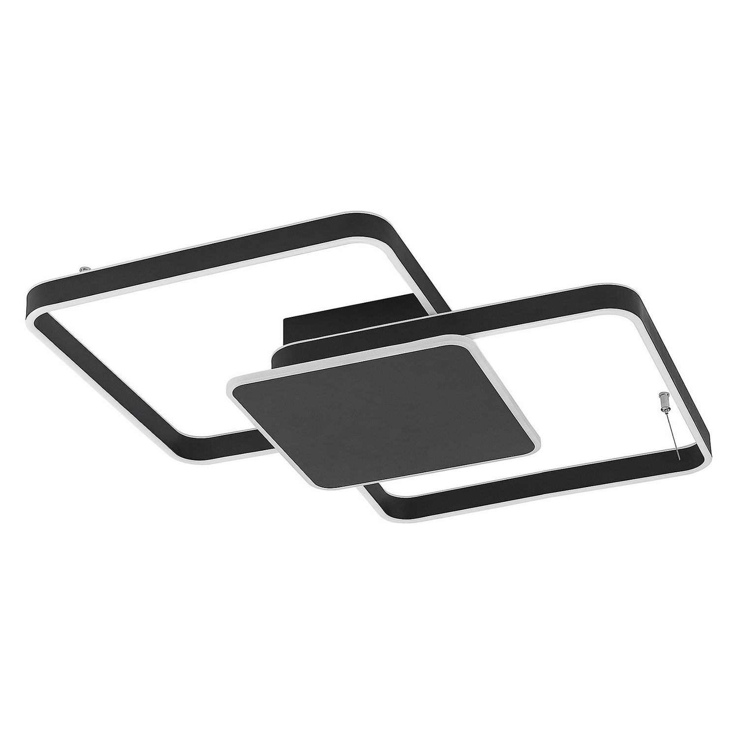 B-Ware Lucande Kadira Led Deckenlampe Lampe Deckenbeleuchtung Schwarz 70 Cm Leuchte - 4251911710366