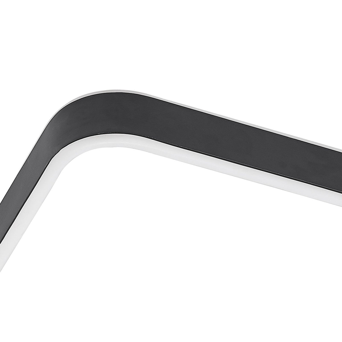 Lucande Deckenlampe Deckenleuchte LED Lampe Licht schwarz Kadira Aluminium 80 cm - 4251911710526