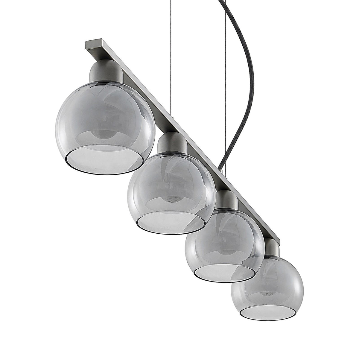 Lucande Kaiya Hängeleuchte Leuchte Lampe Hängelampe Glas vierflammig - 4251911738179