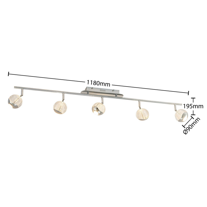 Lucande Kilio Led Deckenstrahler Deckenlampe Deckenleuchte Lampe Leuchte Licht B-Ware