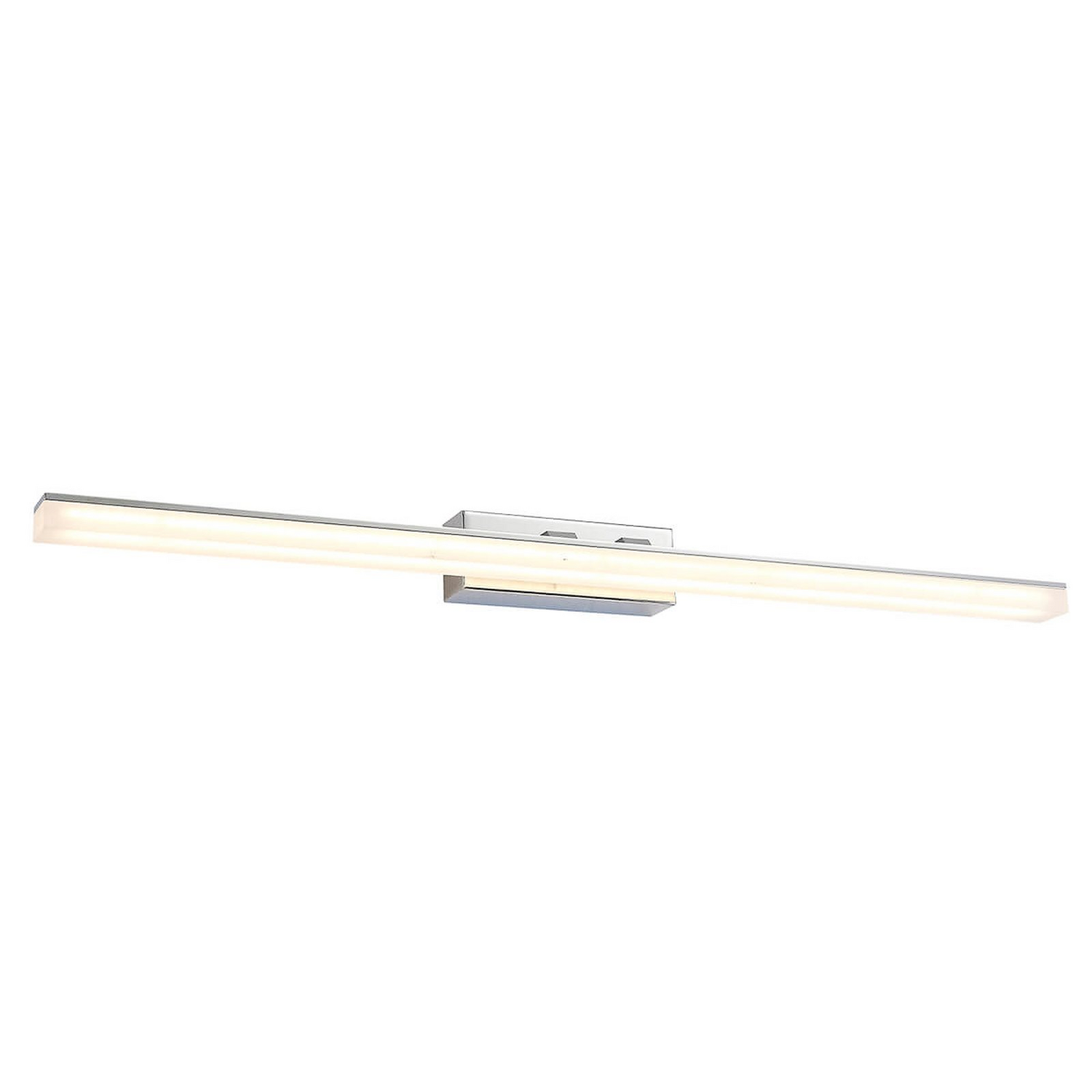 B-Ware Lucande Spiegelleuchte Badleuchte Led Julie Chrom Metall Badezimmerlampe Ip44