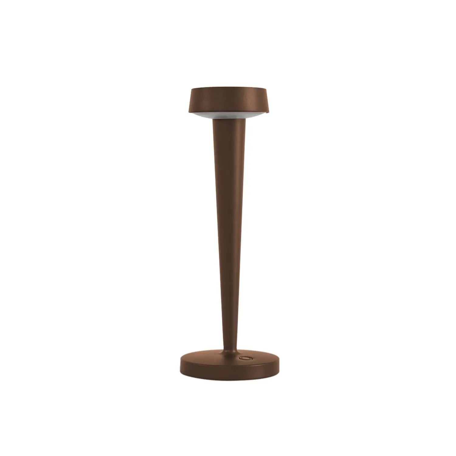 B-Ware Kerzenständer Leuchte Vase Lucande Akku Led Lea Dunkelbraun 28 Cm - 4255830900297