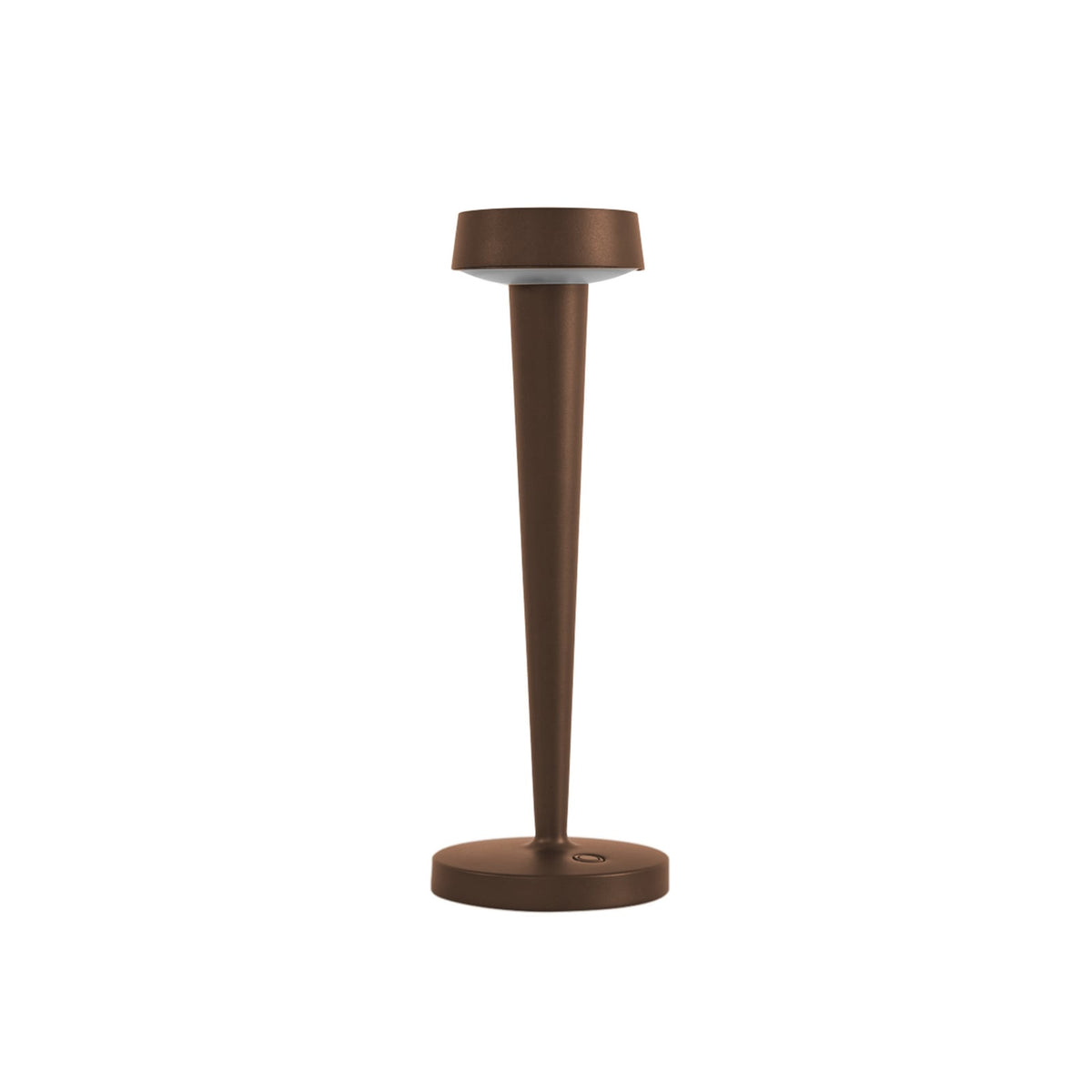 Kerzenständer Leuchte Vase Lucande Akku LED Lea Dunkelbraun 28 cm - 4255830900297