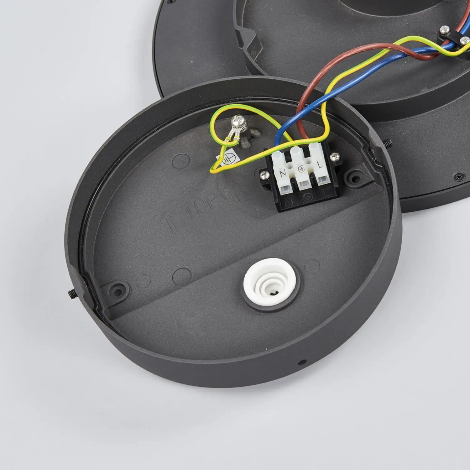 B-Ware Lucande Led Außendeckenleuchte Deckenlampe Bewegungsmelder Ip65 Malena Outdoor - 4251096527193
