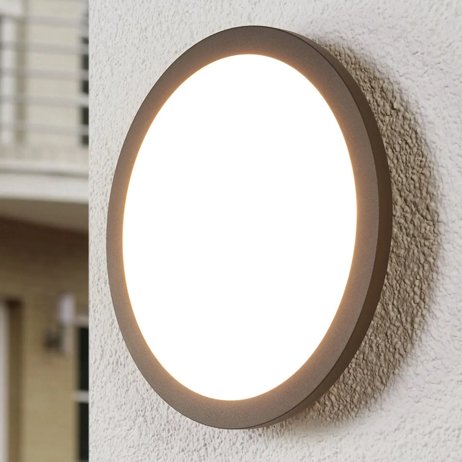 B-Ware Lucande Led Außendeckenleuchte Deckenlampe Bewegungsmelder Ip65 Malena Outdoor - 4251096527193