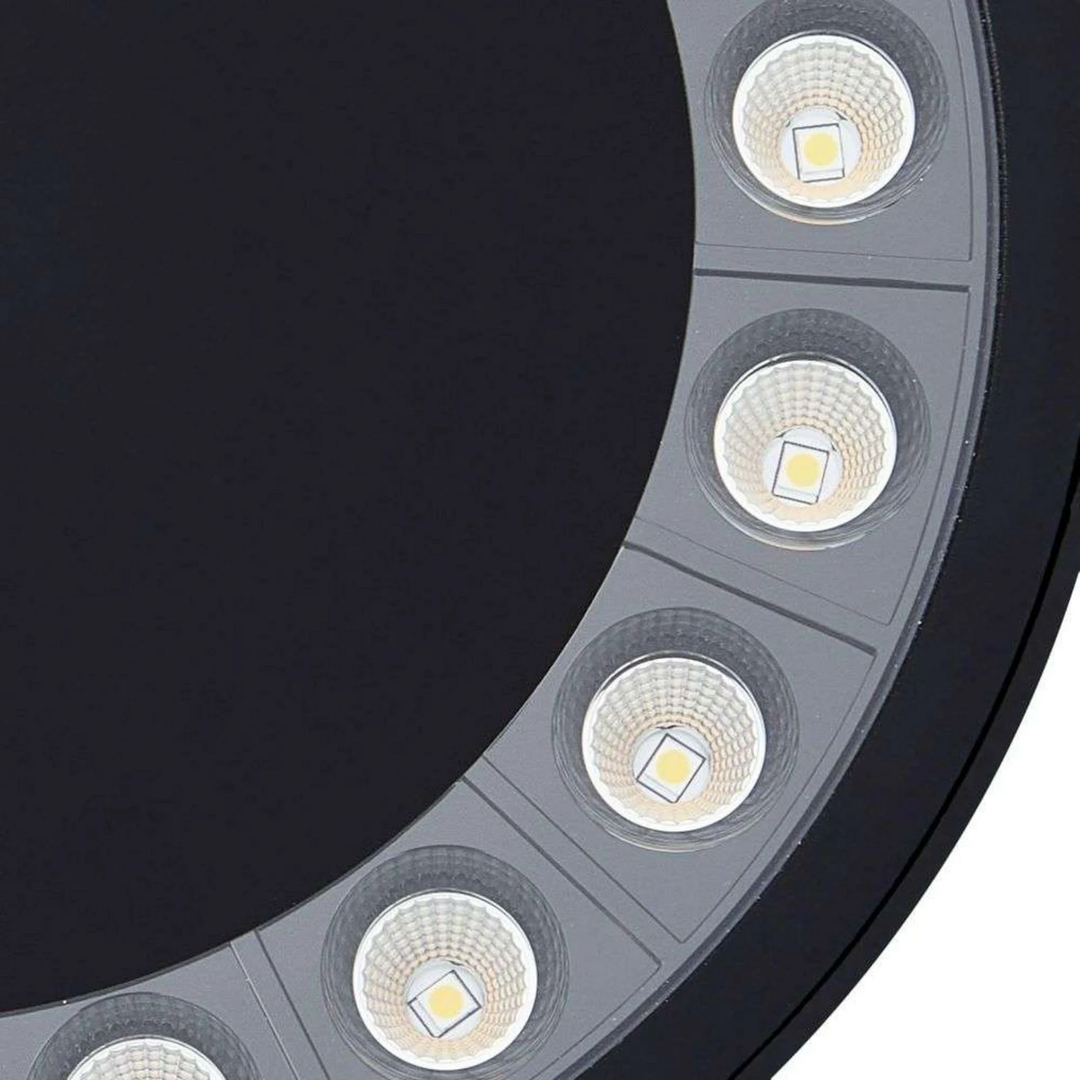Lucande Led Außendeckenleuchte Lampe Roran Schwarz ø 18 Cm Ip65 Außenbeleuchtung B-Ware - 4251911786682