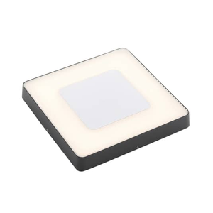 B-Ware Lucande Led Außenleuchte Deckenlampe Sora Sensor Balkon Aluminium Ip54 Weiß