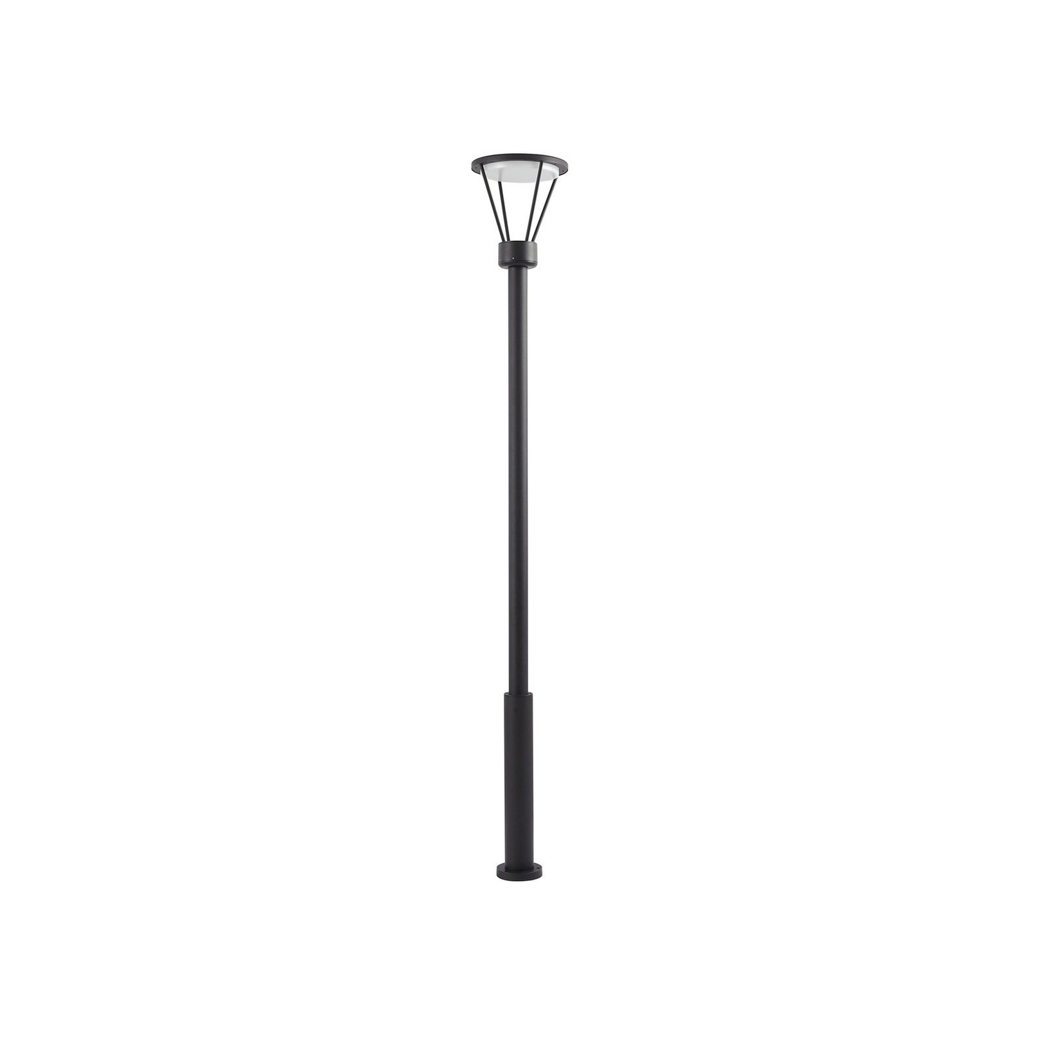 Lucande Led Außenleuchte Elario 222 Cm Schwarz Aluminium Lampe Leuchte Spot B-Ware - 4251911787108