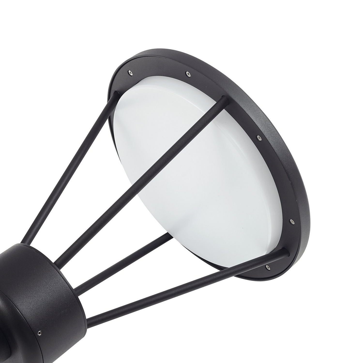 Lucande Led Außenleuchte Elario 222 Cm Schwarz Aluminium Lampe Leuchte Spot B-Ware - 4251911787108