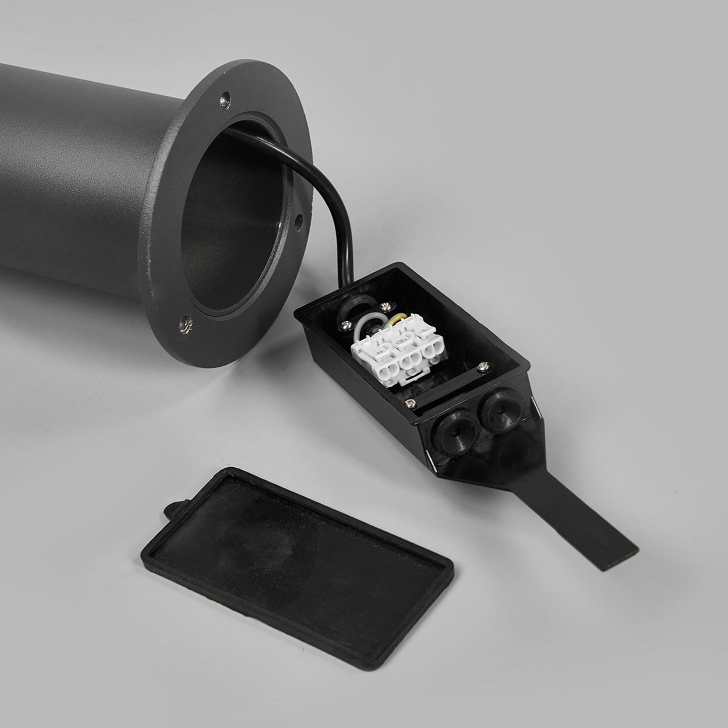 B-Ware Lucande Mastleuchte Außenleuchte Led Sidny Gartenleuchte Parkleuchte Anthra393 - 4251096547566