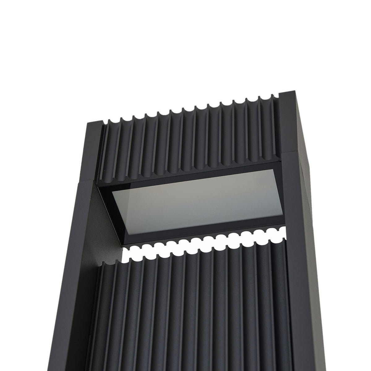 Lucande LED-Außenleuchte Tavion Gartenlampe 230cm Lampe anthrazit Aluminium IP65 - 4251911785289