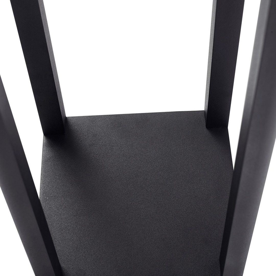 Lucande Led Außenleuchte Mastleuchte Thorvid Schwarz 180 Cm Außenbereich Lampe B-Ware