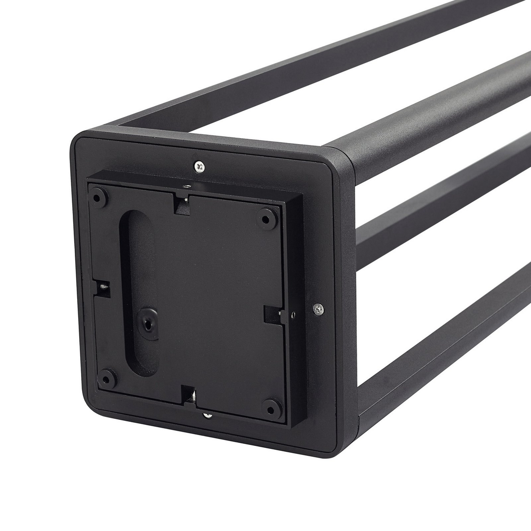 Lucande Led Außenleuchte Mastleuchte Thorvid Schwarz 180 Cm Außenbereich Lampe B-Ware