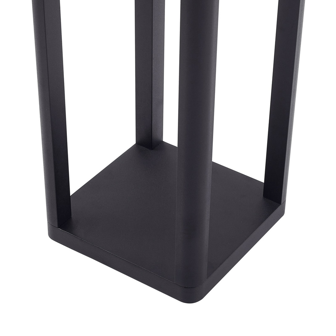 Lucande Led Außenleuchte Mastleuchte Thorvid Schwarz 180 Cm Außenbereich Lampe B-Ware