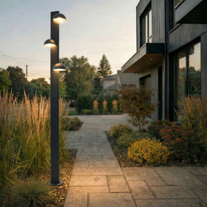 B-Ware Lucande Außenleuchte Gartenlampe Led Velira Schwarz Beleuchtung Außenbereich 651