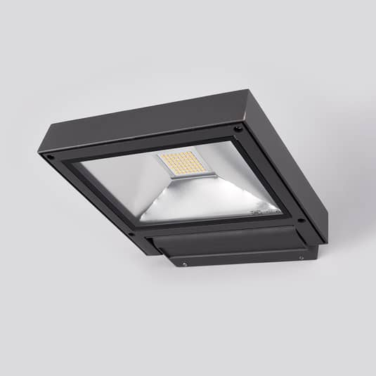 C-Ware Lucande Dunkelgrauer Led Strahler Maico Außenwandleuchte Lampe Siehe Text - 4251096512854