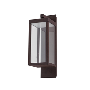B-Ware Lucande Led Außenwandlampe Leuchte Ferdinand Rost Ip54 Beleuchtung Aluminium