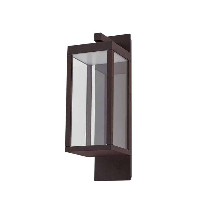 Lucande Led Außenwandlampe Leuchte Ferdinand Rost Ip54 Beleuchtung Aluminium B-Ware