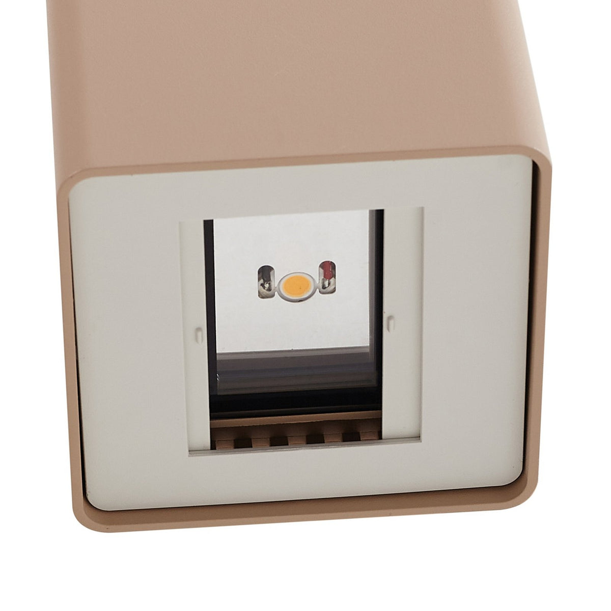 Lucande LED Außenwandleuchte Wandlampe Aaron beige IP54 up down Beleuchtung - 4251911798388
