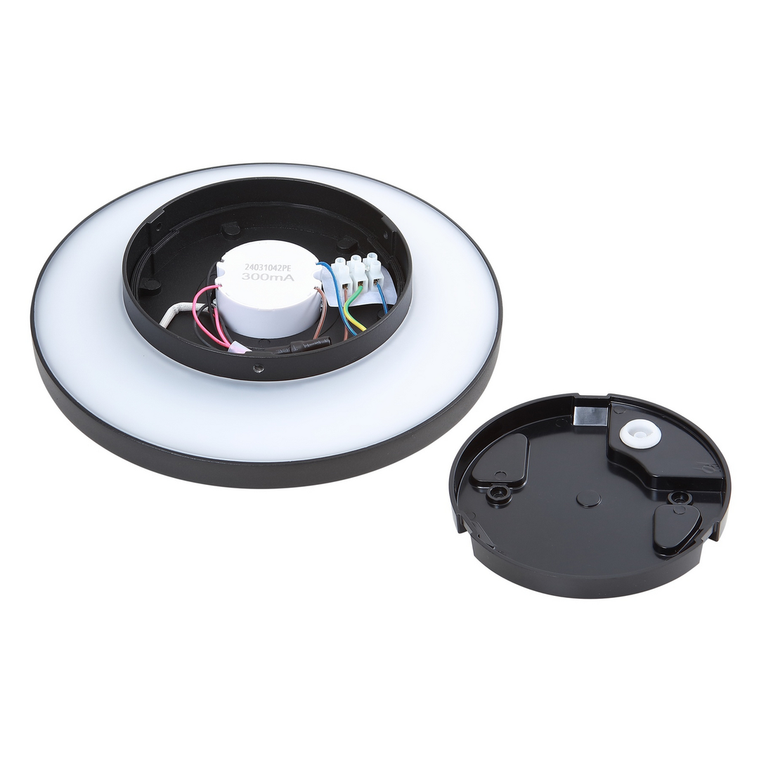 Lucande Led Außenwandleuchte Wandlampe Kayana Schwarz Aluminium 24 Cm Lampe B-Ware - 4251911779523