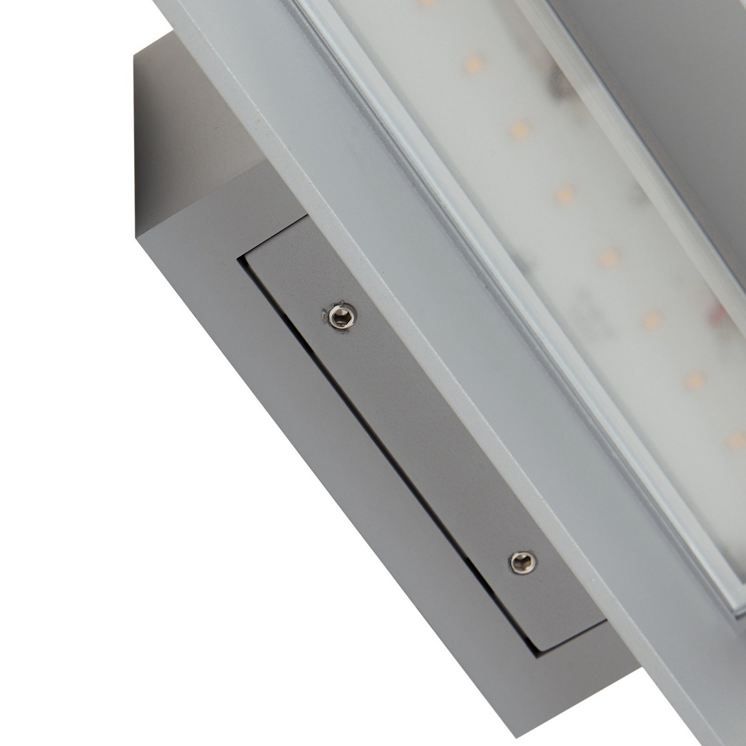 Lucande Led Außenwandleuchte Außenlampe Meja Grau Metall 27cm Ip54 B-Ware - 4251911798449