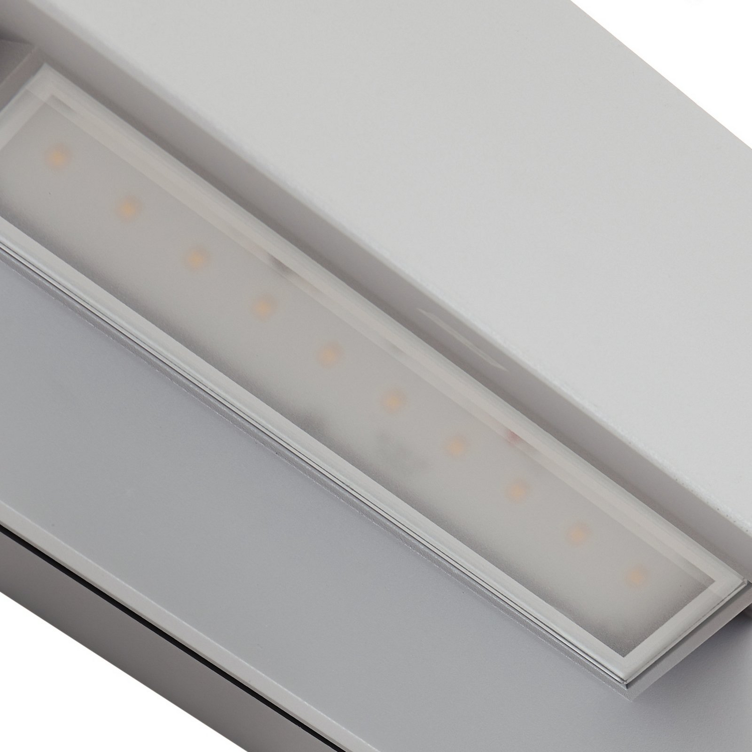 Lucande Led Außenwandleuchte Außenlampe Meja Grau Metall 27cm Ip54 B-Ware - 4251911798449