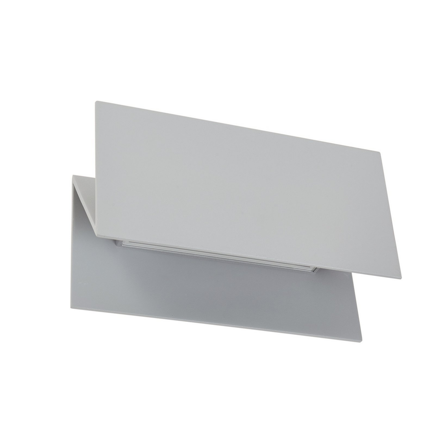 Lucande Led Außenwandleuchte Außenlampe Meja Grau Metall 27cm Ip54 B-Ware - 4251911798449