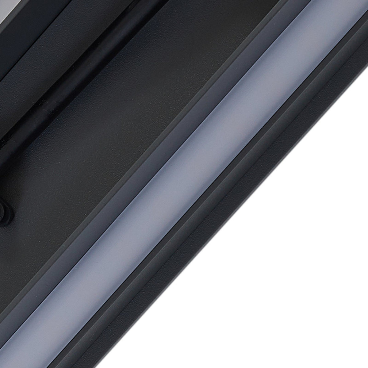 Lucande Außenwandleuchte Wandlampe LED anthrazit schwarz Aluminium Melira 100cm - 4251911785333