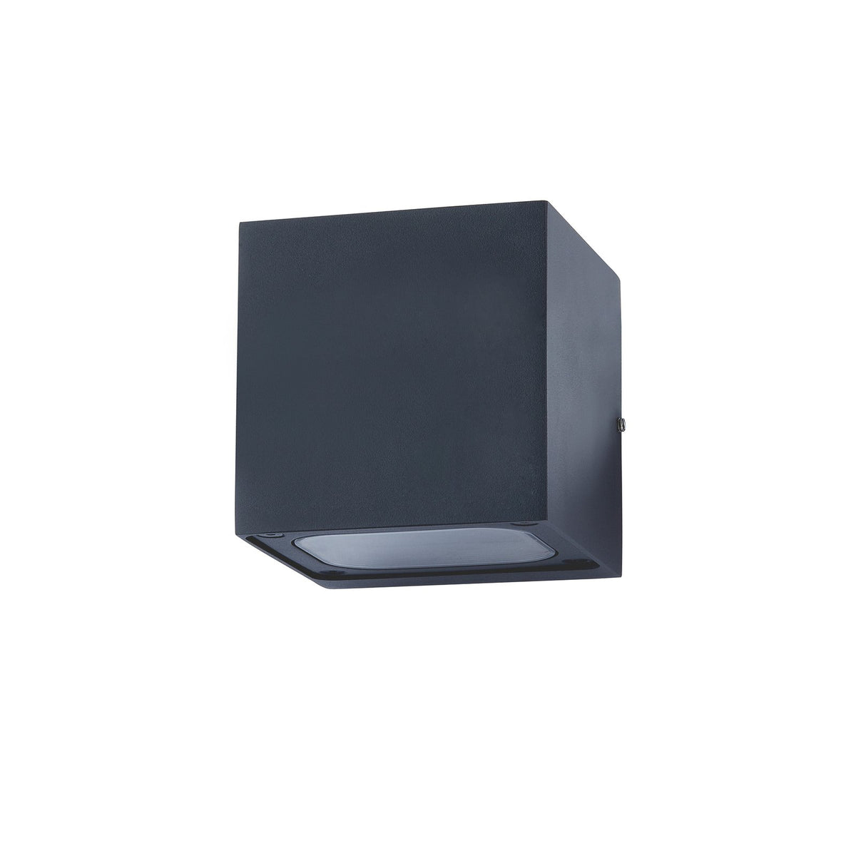 Lucande Wandleuchte Außenlampe LED Außenleuchte Merjem dunkelgrau Aluminium - 4251096537970
