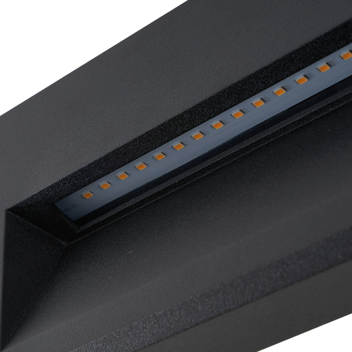 Lucande Led Außenwandleuchte Wandlampe Außenleuchte Schwarz Aluminium Ip65 B-Ware - 4251911777437
