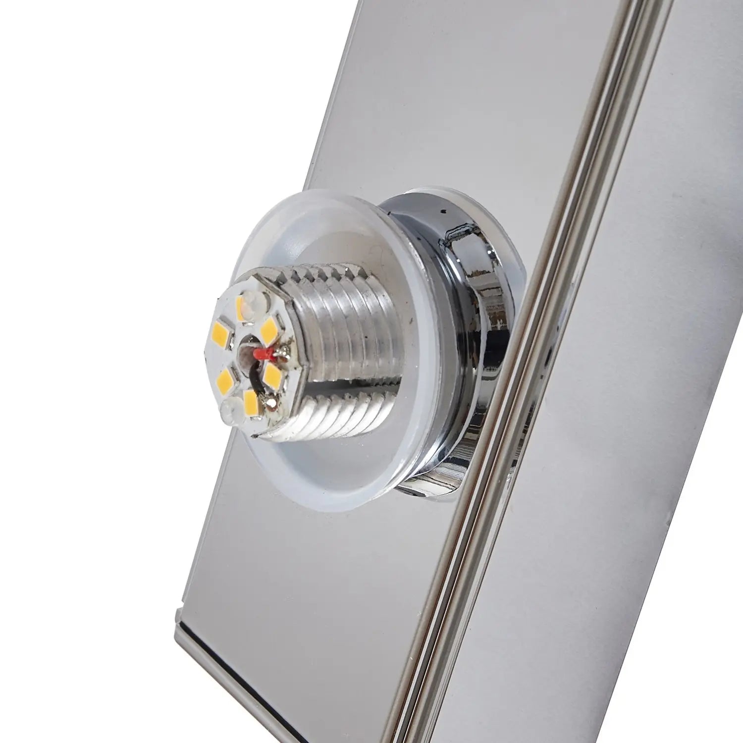 B-Ware Lucande Badleuchte Wandlampe Led Badezimmerlampe Myrra Chrom Glas Modern Bele622