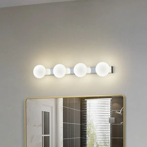 B-Ware Lucande Badleuchte Wandlampe Led Badezimmerlampe Myrra Chrom Glas Modern Beleuch