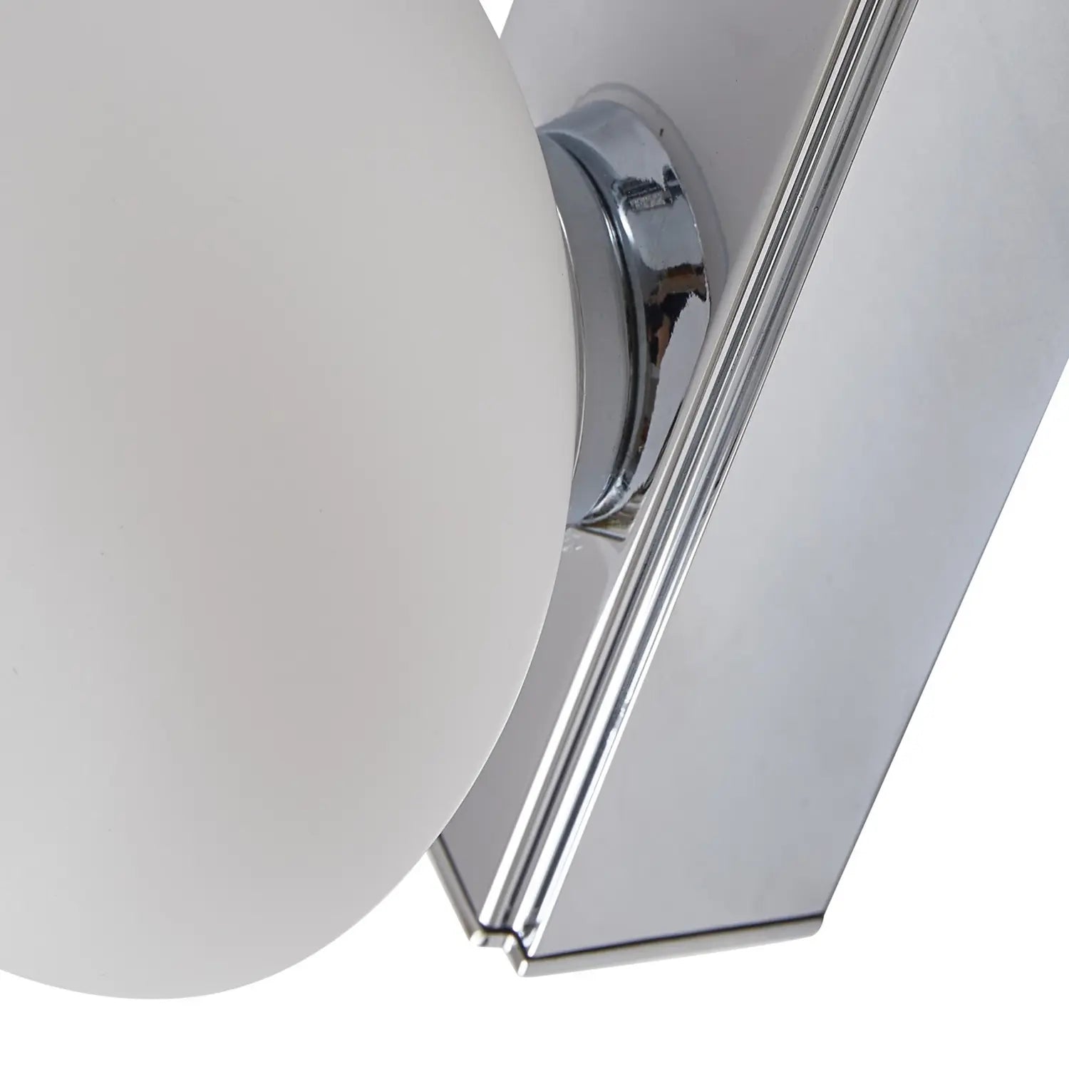 B-Ware Lucande Badleuchte Wandlampe Led Badezimmerlampe Myrra Chrom Glas Modern Beleuch