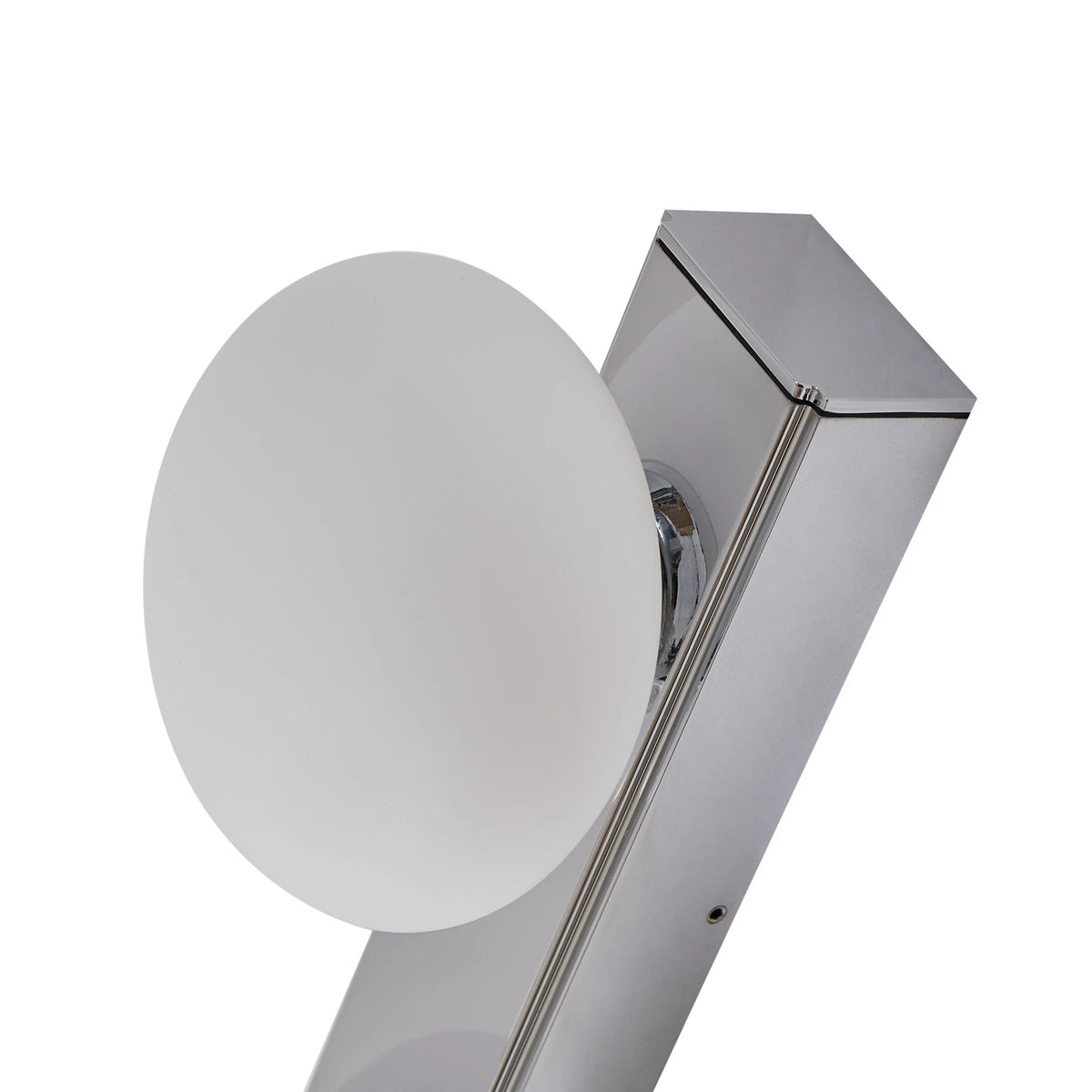 Lucande Badleuchte Wandlampe LED Badezimmerlampe Myrra chrom Glas modern beleuch - 4251911776478
