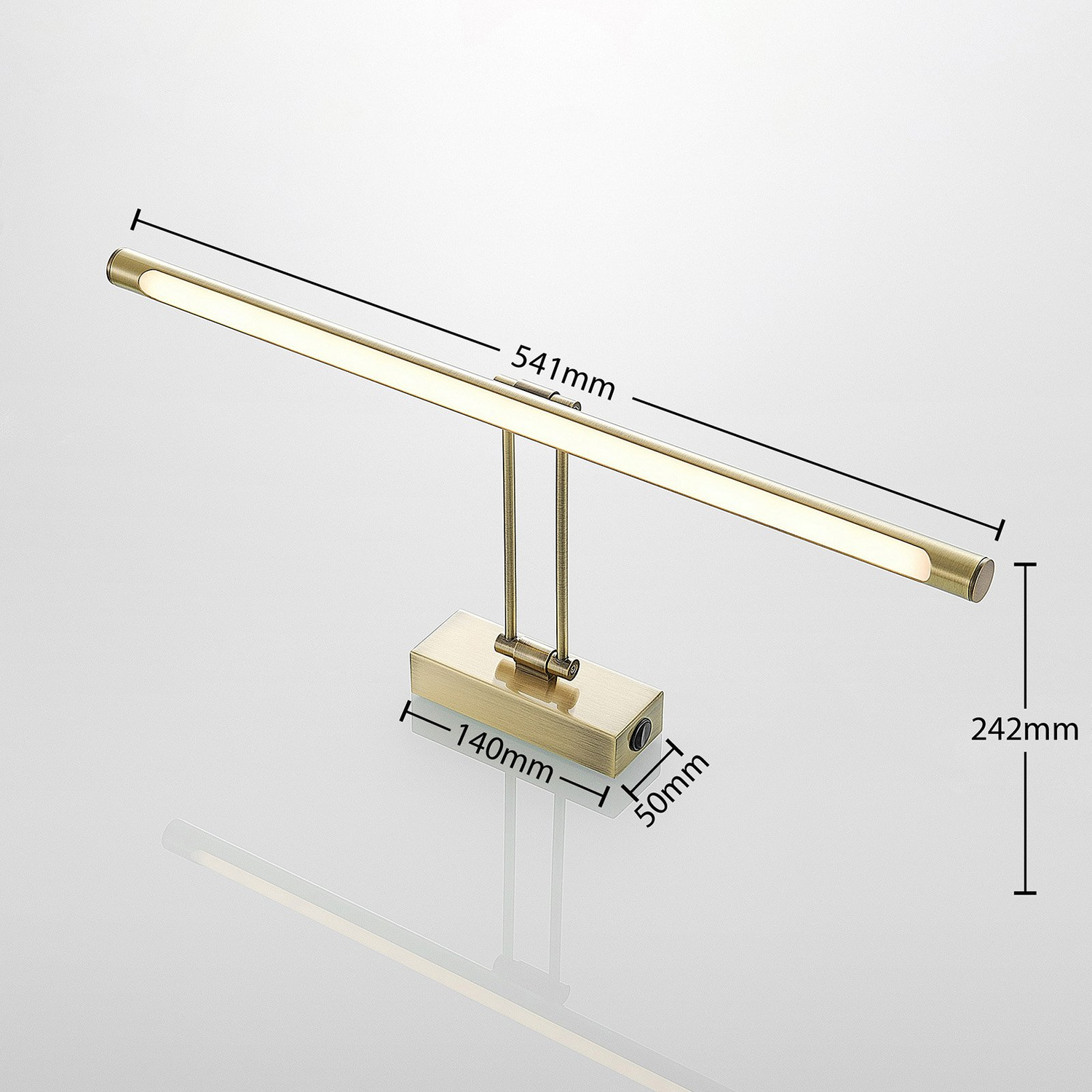B-Ware Lucande Dimitrij Led Bilderleuchte Wandleuchte Spiegelleuchte Dekoleuchte Led - 4251096574364