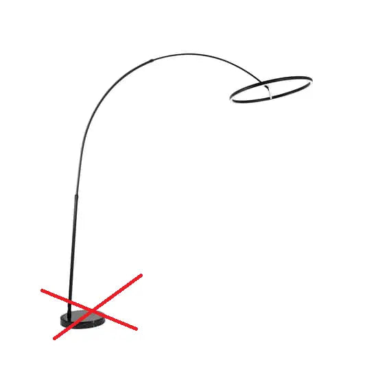 B-Ware Lucande Virvera Led Bogenstehlampe Standleuchte Rund Schwarz Siehe Text/Foto217 - 4251911740295