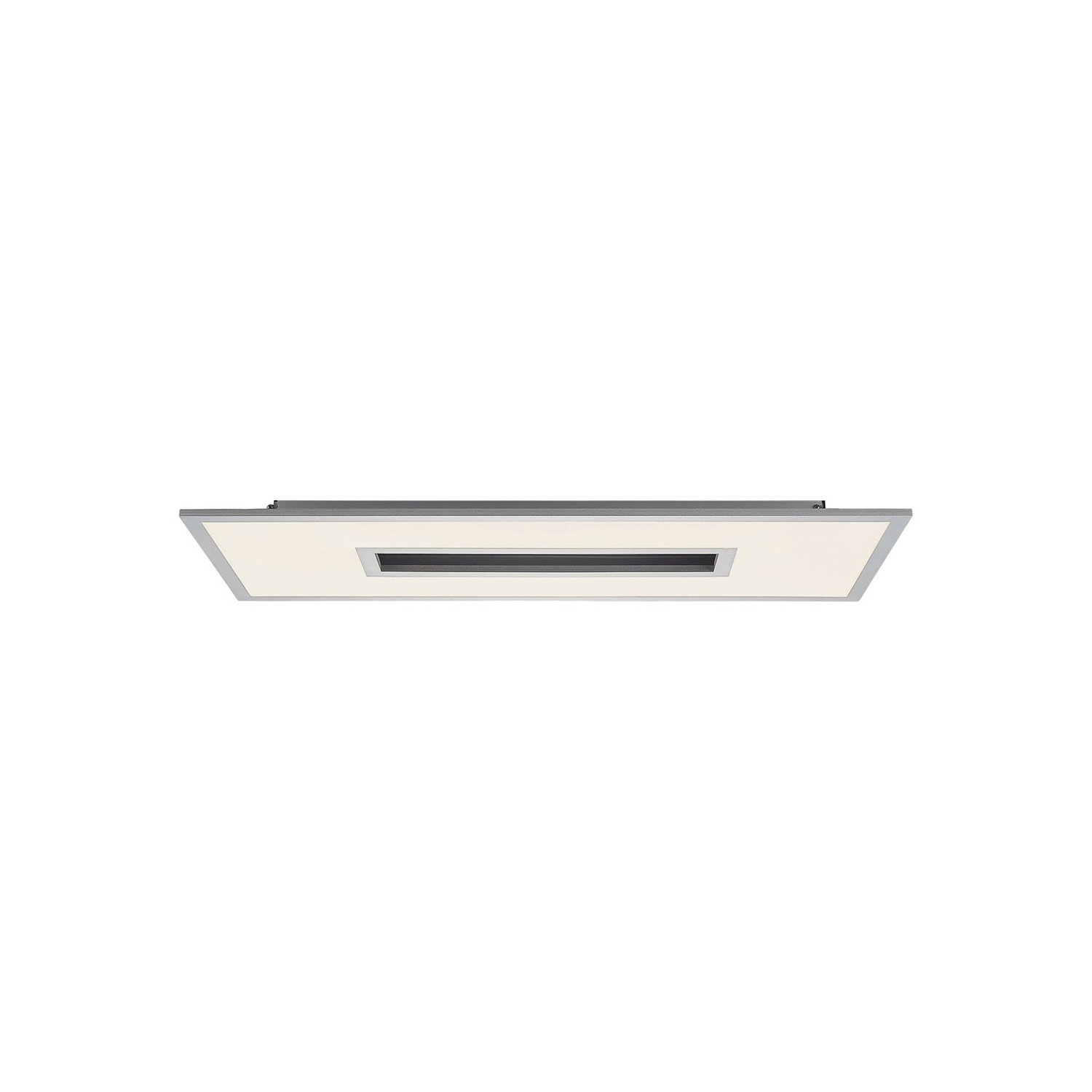 Plafonnier LED Lucande de qualité B, modèle Durun, à intensité variable, couleur carrée, 96 cm. 