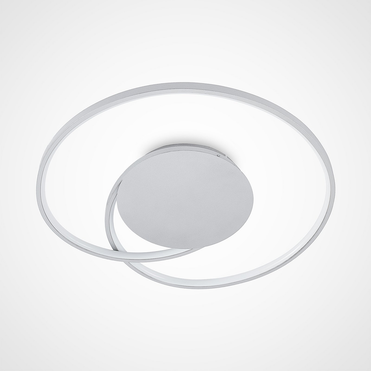 Deckenleuchte Deckenlampe Deckenlicht Led Deckenlampe Hängelampe Leuchte Silber  B-Ware - 4251096596564