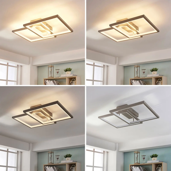 Lucande Led Deckenlampe Heriba Wohnzimmerleuchte Deko Deckenlampe Deckenlicht794 B-Ware - 4251096541113