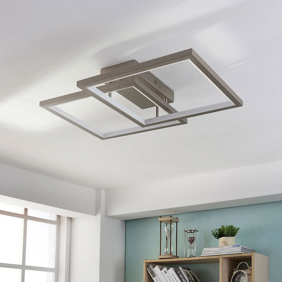 Lucande Led Deckenlampe Heriba Wohnzimmerleuchte Deko Deckenlampe Deckenlicht794 B-Ware - 4251096541113