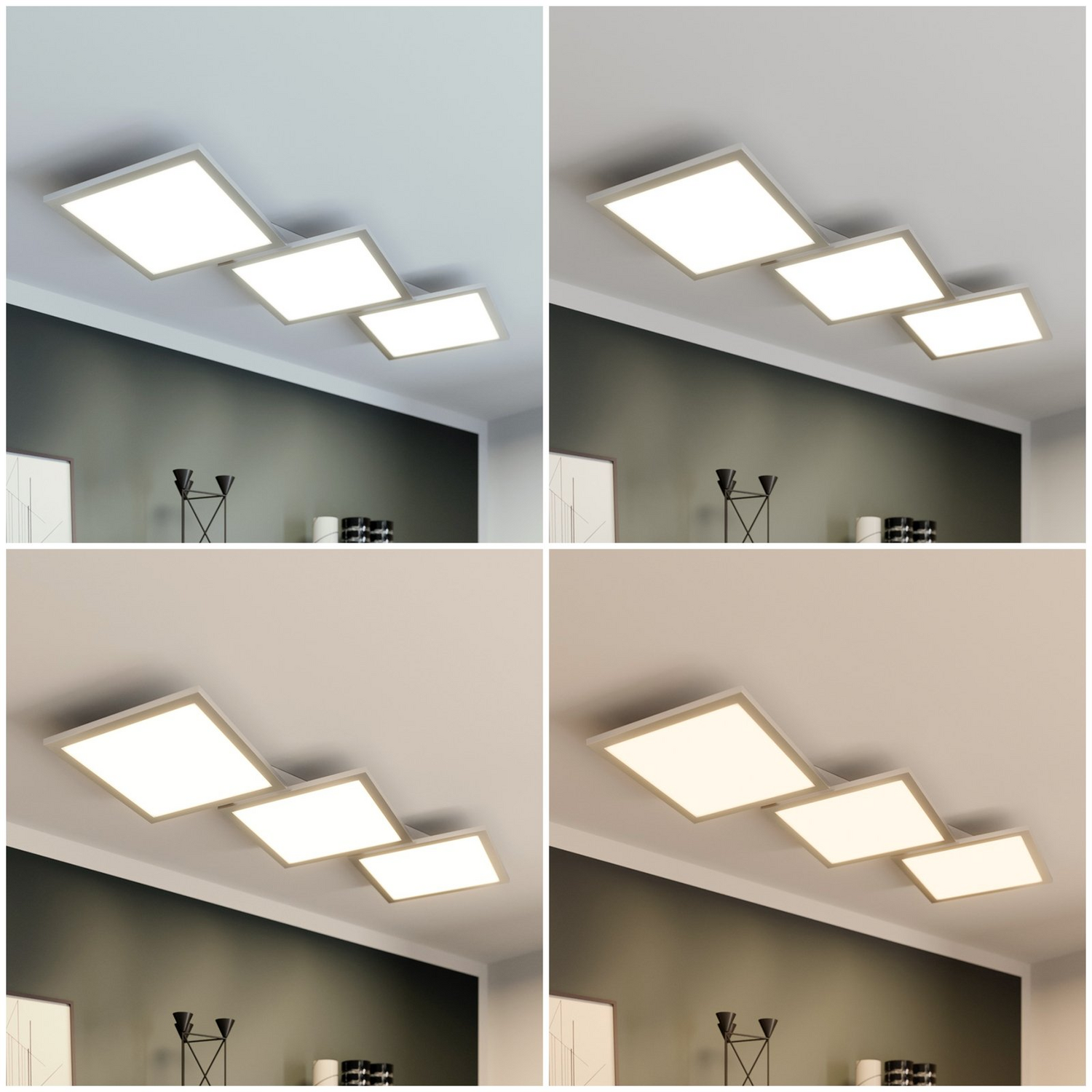 B-Ware Lucande Deckenleuchte Deckenlampe Led Ilira Fernbedienung Dimmer Siehe Text - 4251096561562