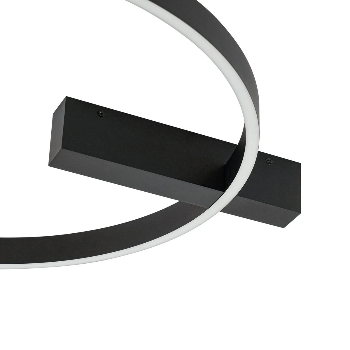 Lucande Deckenlampe Deckenleuchte LED Isalin schwarz dimmbar CCT 60 cm - 4255830903113