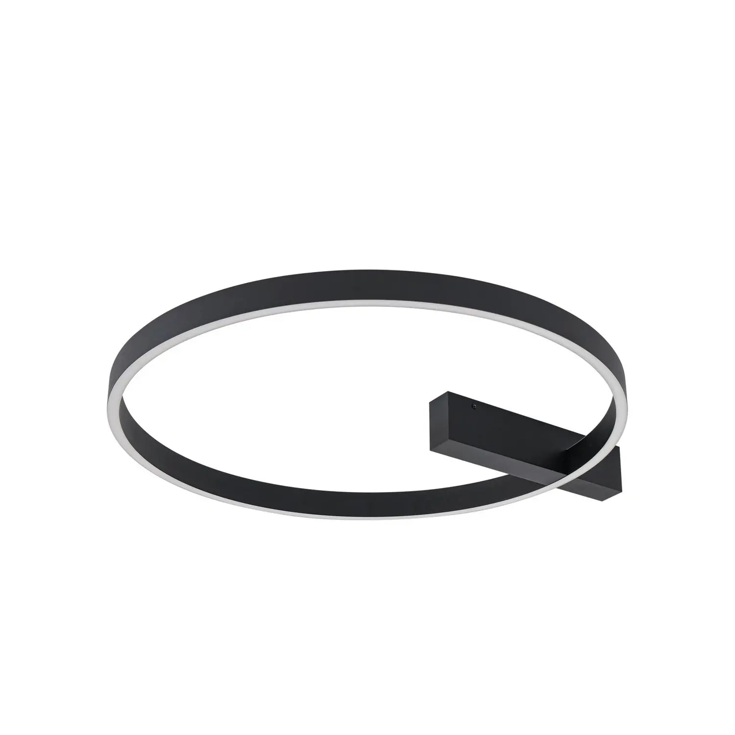 B-Ware Lucande Deckenlampe Deckenleuchte Led Isalin Schwarz Dimmbar Cct 60 Cm