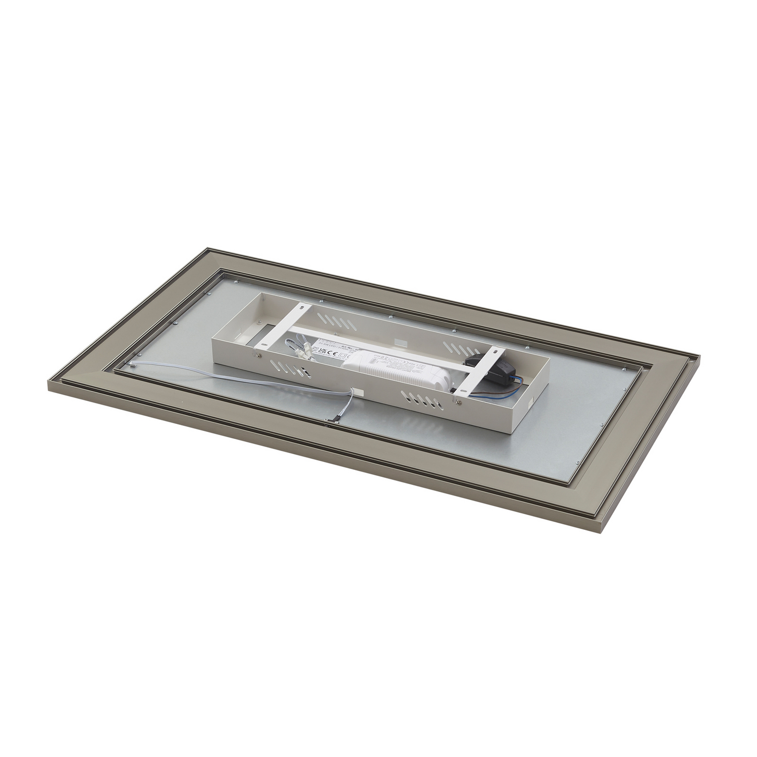 B-Ware Lucande Deckenleuchte Lampe Led Leicy Nickel Fernbedienung Rgb Farbwechsel Dimmb