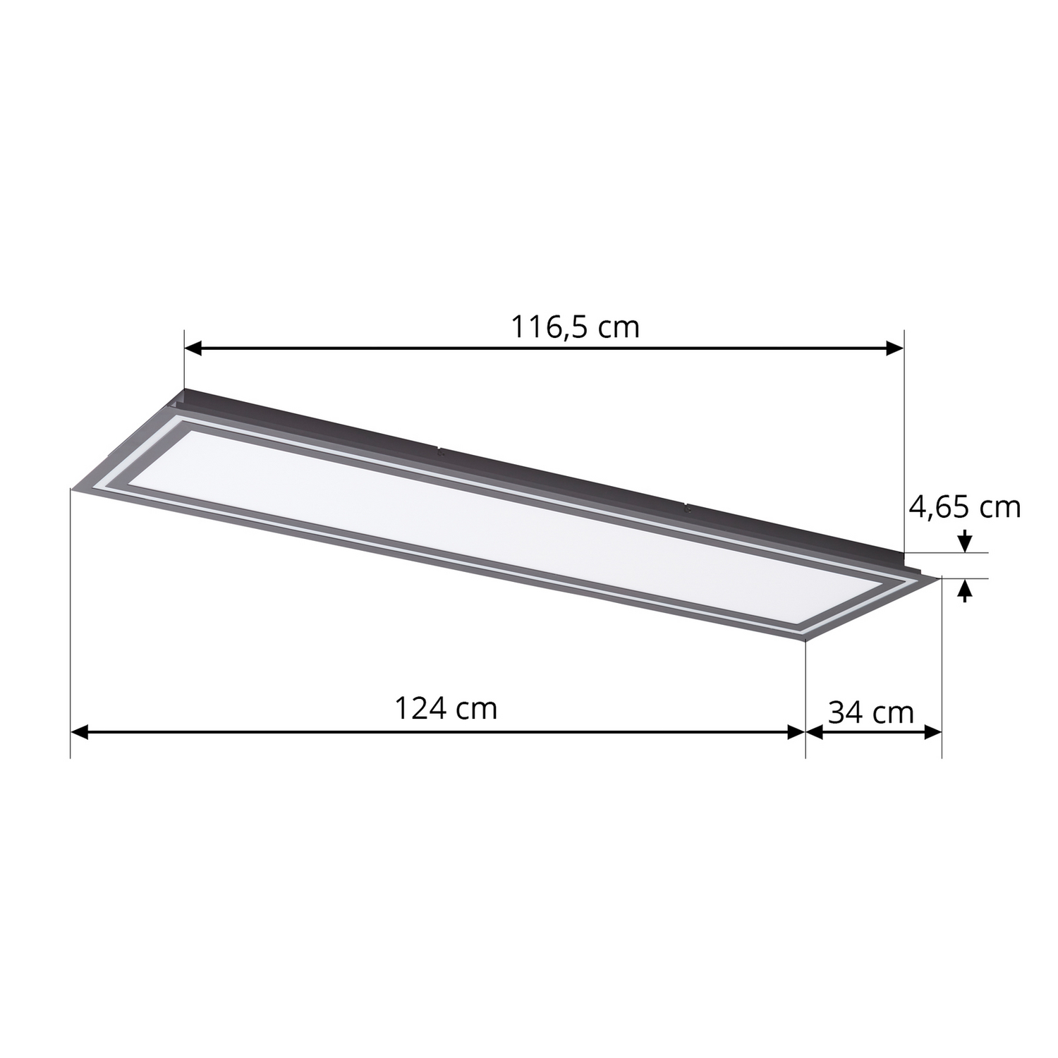 B-Ware Lucande Leicy Led Deckenleuchte Deckenlampe Leuchte Lampe Deckenlicht Licht - 4251911766257