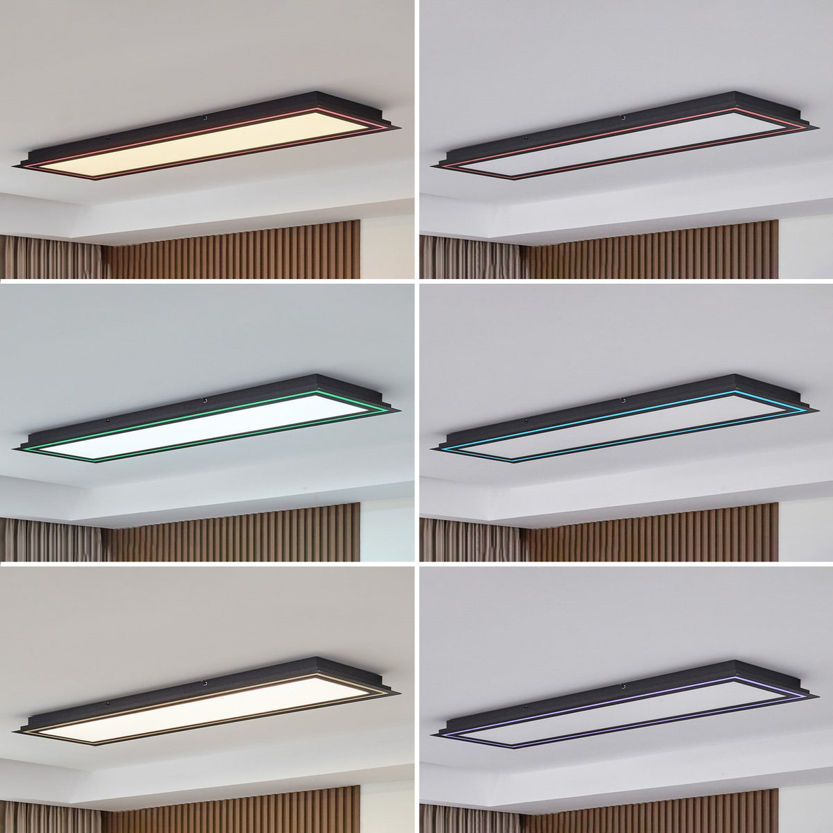 Lucande Leicy LED-Deckenleuchte Deckenlampe Leuchte Lampe Deckenlicht Licht - 4251911766257