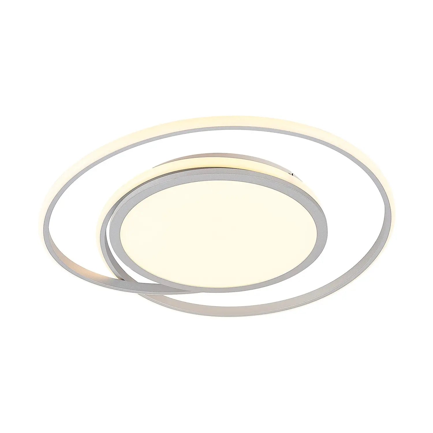 B-Ware Lucande Deckenlampe Deckenleuchte Led Silber Noud Eisen Aluminium Siehe Text - 4251096597660
