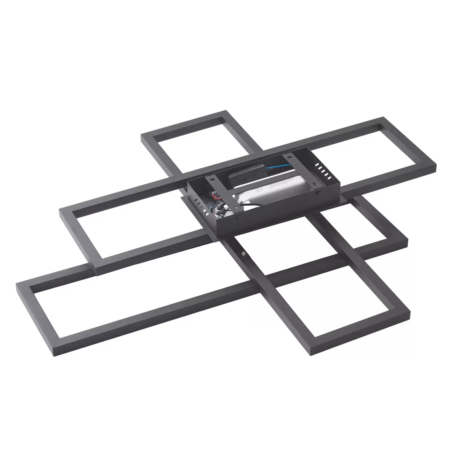 Plafonnier LED Lucande Tjado, lampe de salon