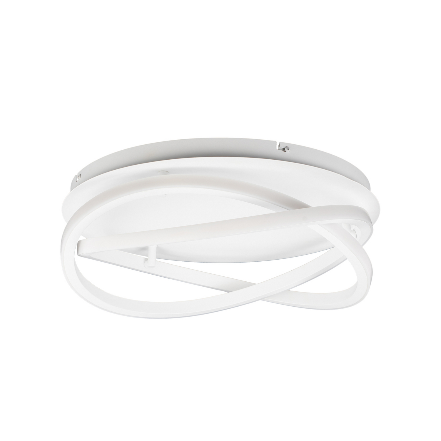 B-Ware Led Deckenleuchte Deckenlampe Lucande Leuchte Lampe Weiß Aluminium Eisen Rund 45 - 4251911778250